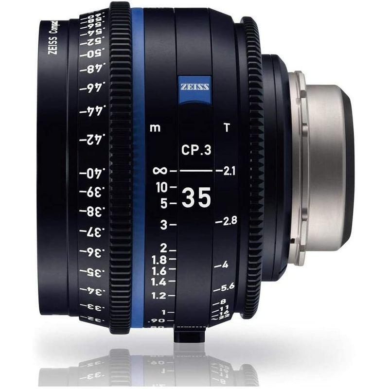 Zeiss 35mm T2.1 CP.3 Compact Prime Cine Lens (Feet)- Compatible with C｜treasure-hunter｜03
