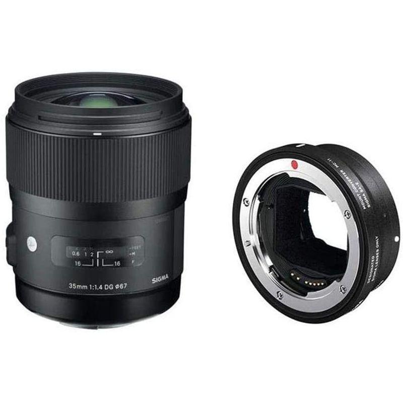 Sigma 35mm f/1.4 DG HSM Art Lens for Canon EF - Bundle MC-11 Mount Con｜treasure-hunter｜02