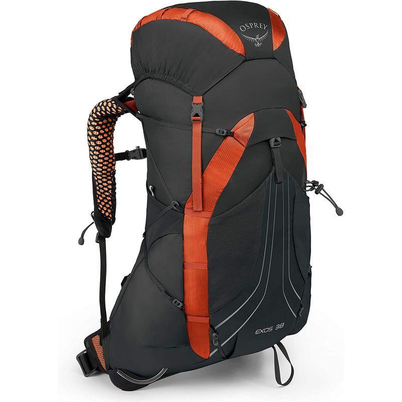 最先端 Men's 38 Exos Osprey Backpacking Small Black, Blaze Backpack, トランクタイプスーツケース