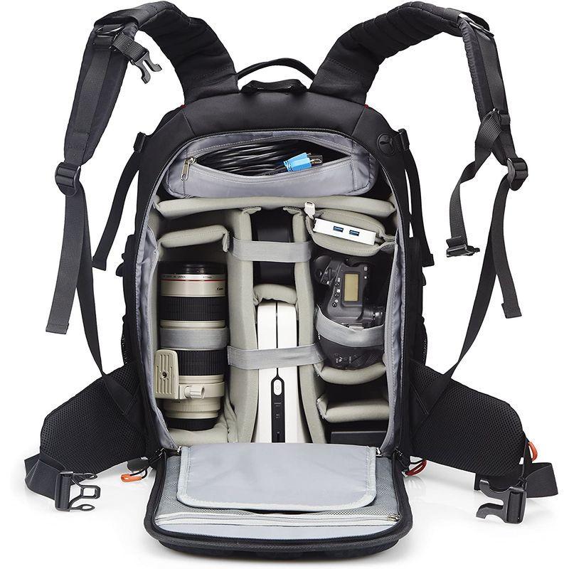 贅沢屋の Backpack SlingStudio ?Backpack D and Equipment for Pockets Padded with トランクタイプスーツケース