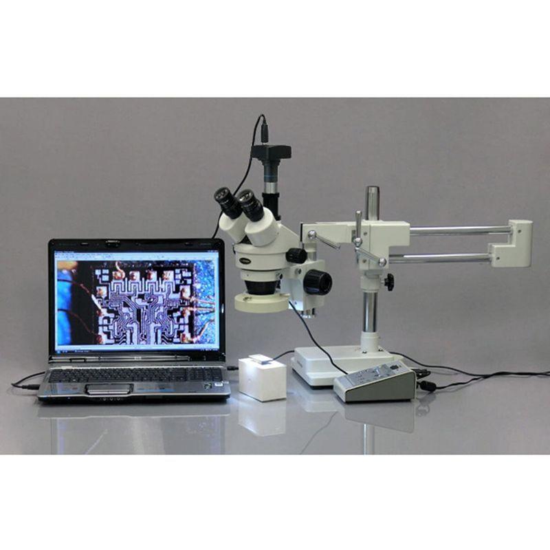 【一部予約！】 2.0 USB 9.1MP MU900-CK AmScope Microscope Calibration + Camera Digital その他おもちゃ