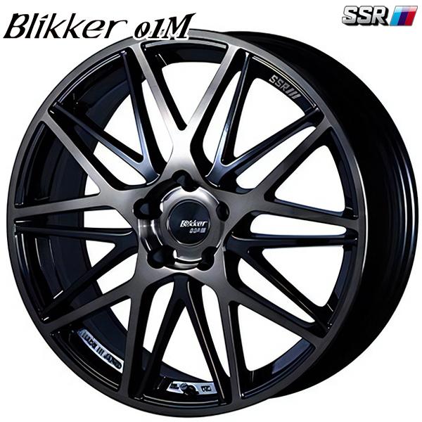 SSR Blikker ブリッカー 01M 17インチ 7.0J 5H114.3 +48 ブラックブロンズ アルミホイール単品 1本 4本以上送料無料