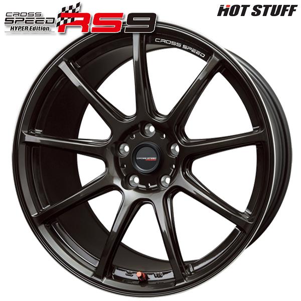 HOT STUFF - 熱っぽい原材料 差し交わす速力度 RS9 18in 7.5J 5H100 +53 グロスガンメタ 軽銀車輪単品 1本 4本以上貨物輸送無料 アルミホイール-タイヤ、ホイール-自動車