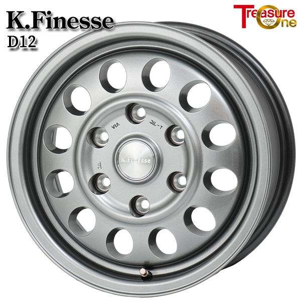 ハイエース15インチ　ホイール① トレジャーワンカンパニー ハイエース ケイフィネス D12 15インチ 6.0J