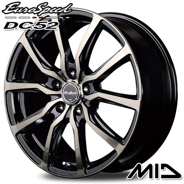 4月14〜15日 +5倍 サマータイヤ ホイール4本セット 235/70R16インチ 5H114 MID ユーロスピード DC52 トーヨー オープンカントリー R/T ホワイトレター :DC52 1665 1145 23570 OCRTW:トレジャーワンカンパニー