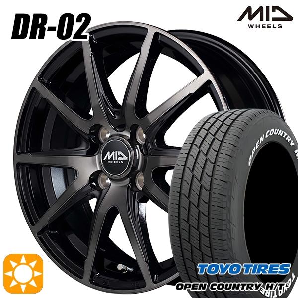 OPEN COUNTRY サマータイヤ ホイールセット 215/70R16インチ 4H100 MID 