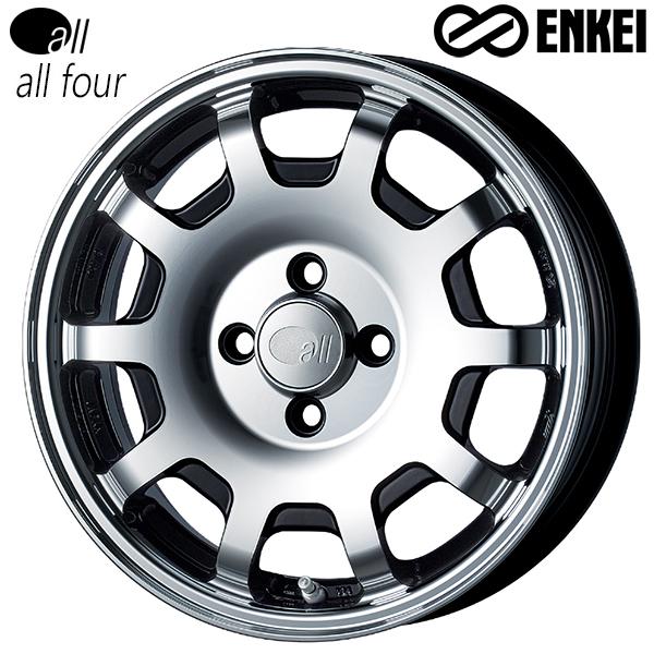 2月11日最大16倍 サマータイヤ ホイール4本セット 165/55R15インチ 4H100 ENKEI エンケイ オール フォー MB ブリヂストン レグノ GRレジェーラ