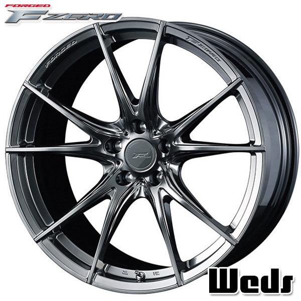 ウェッズ 鍛造 Weds FZERO FZ-2 20インチ 8.5J 5H114.3 +48 ダイヤモンドブラック アルミホイール単品 4本セット 送料無料