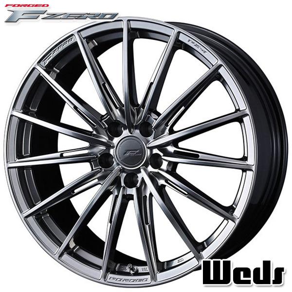 ウェッズ 鍛造 Weds FZERO FZ-4 18インチ 7.5J 5H114.3 +38 ダイヤモンドブラック アルミホイール単品 1本 4本以上送料無料