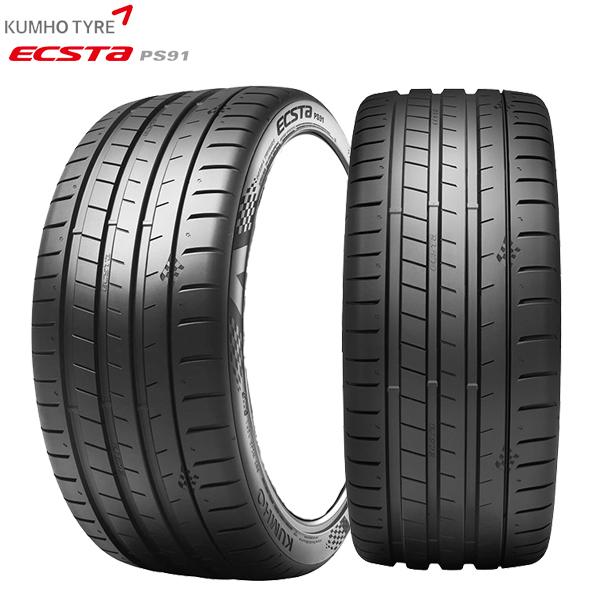 2月11日最大16倍 KUMHO ECSTA PS91 255/30R19 91Y XL 19インチ クムホ エクスタ PS-91 新品 サマータイヤ 4本セット