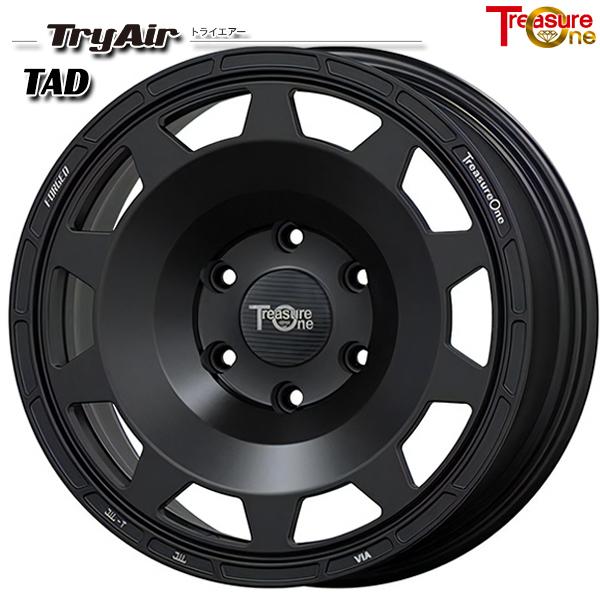 サマータイヤ ホイール4本セット 215/65R16インチ 5H114.3 トレジャーワン 鍛造 TryAir トライエアー TAD マッドスター ラジアルM/T ホワイトレター