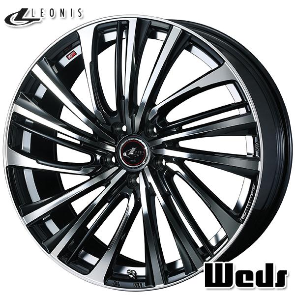 WEDS - シエンタ等 Weds LEONIS ウェッズ レオニス FS 15in 6.0J 5H100 +45 PBMC 軽銀車輪単品 1本 4本以上貨物輸送無料