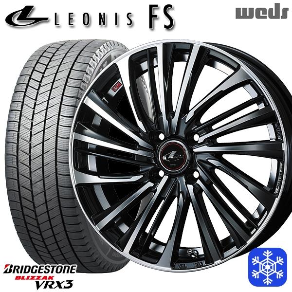 205/50R17　VRX3スタッドレスタイヤ　レオニスITホイール付4本セット ブリザック 205/50R17インチ ブリヂストン VRX3 4H100