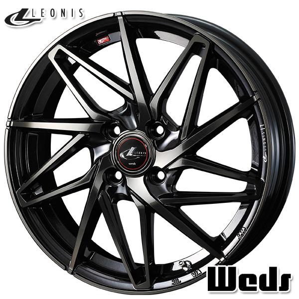 Weds LEONIS ウェッズ レオニス IT 16インチ 5.0J 4H100 +45 PBMC/TI アルミホイール単品 1本 4本以上送料無料