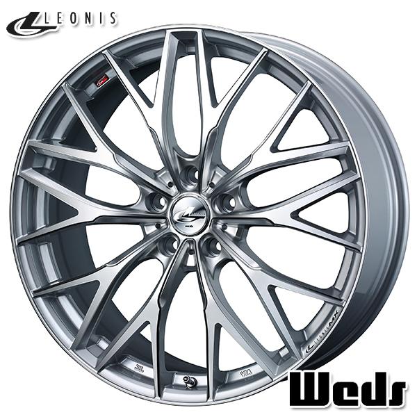 WEDS - Weds LEONIS ウェッズ レオニス MX 18in 7.0J 5H114.3 +53 HSIII/SC 軽銀車輪単品 1本 4本以上貨物輸送無料 タイヤ、ホイール-自動車-車、バイク、自転車
