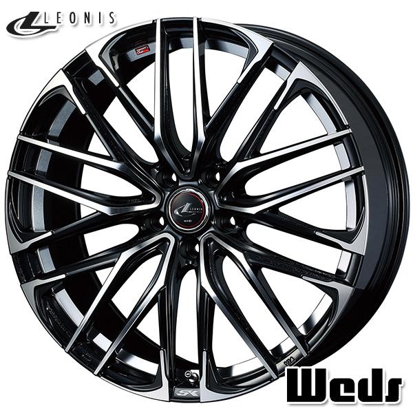 Weds LEONIS ウェッズ レオニス SK 18インチ 7.0J 5H100 +47 PBMC アルミホイール単品 1本 4本以上送料無料