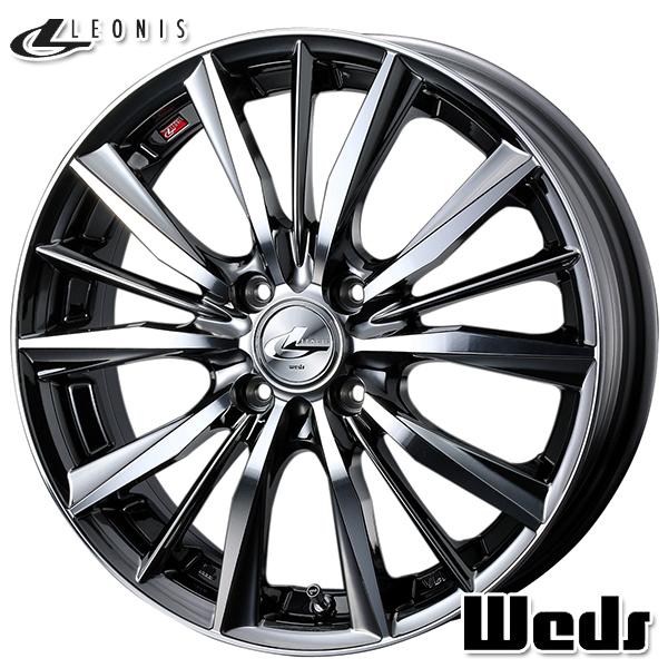 2月11日最大16倍 サマータイヤ ホイール4本セット 155/55R14インチ 4H100 ウェッズ レオニス VX BMCMC グッドイヤー LS2000ハイブリッド2