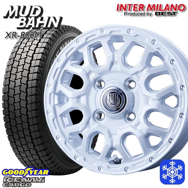 グッドイヤー（GOODYEAR） 145R12インチ 6PR アイスナビカーゴ 4H100 