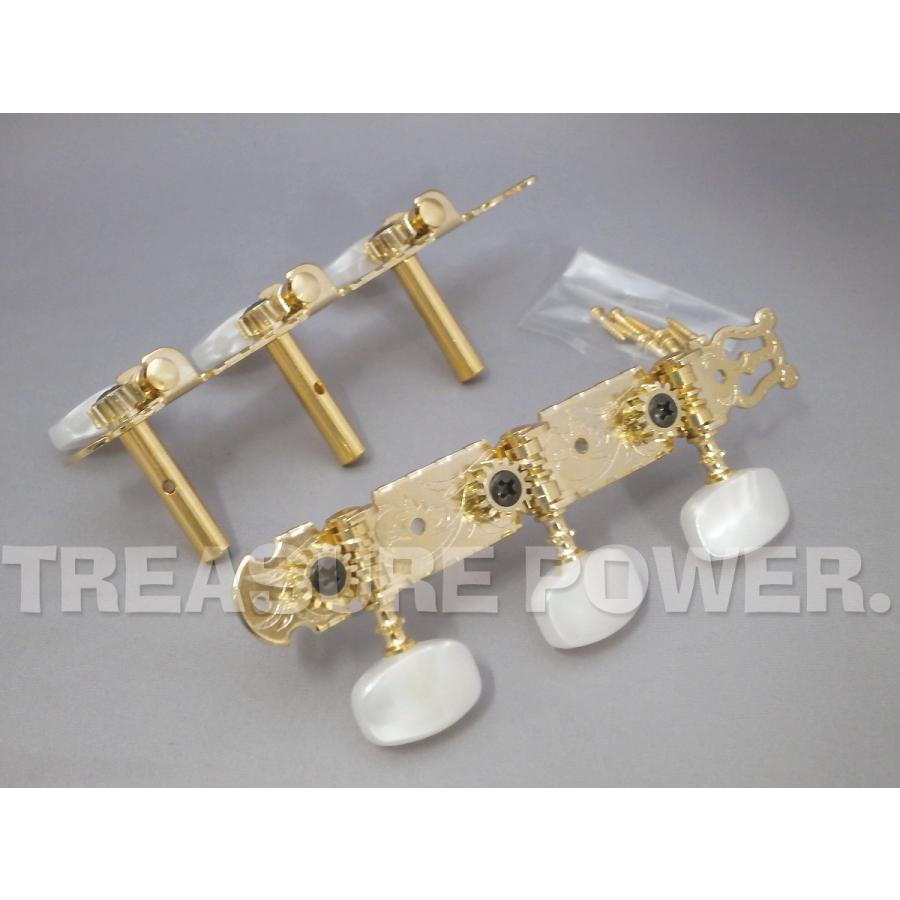GOTOH スロテッドヘッド用 ギター ペグ ゴトー 35P450/Flash Gold