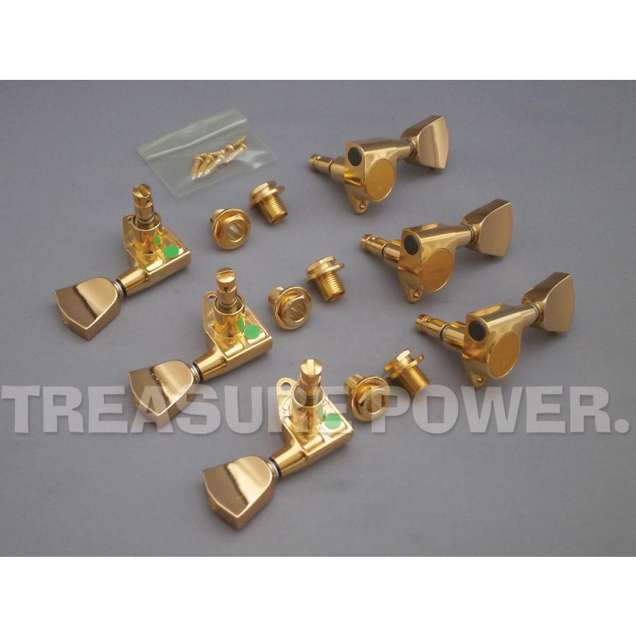GOTOH ロック式 ギターペグ ゴトー SG301-MG-04/Gold/L3+R3