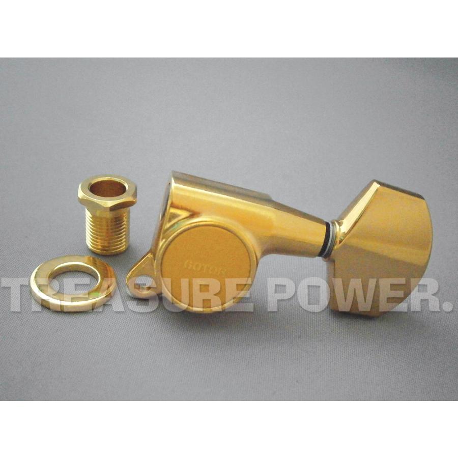 SG381-MG-01/Gold/L3+R3 マグナムロック  ゴトー ギター ペグ 3：3配列 / GOTOH