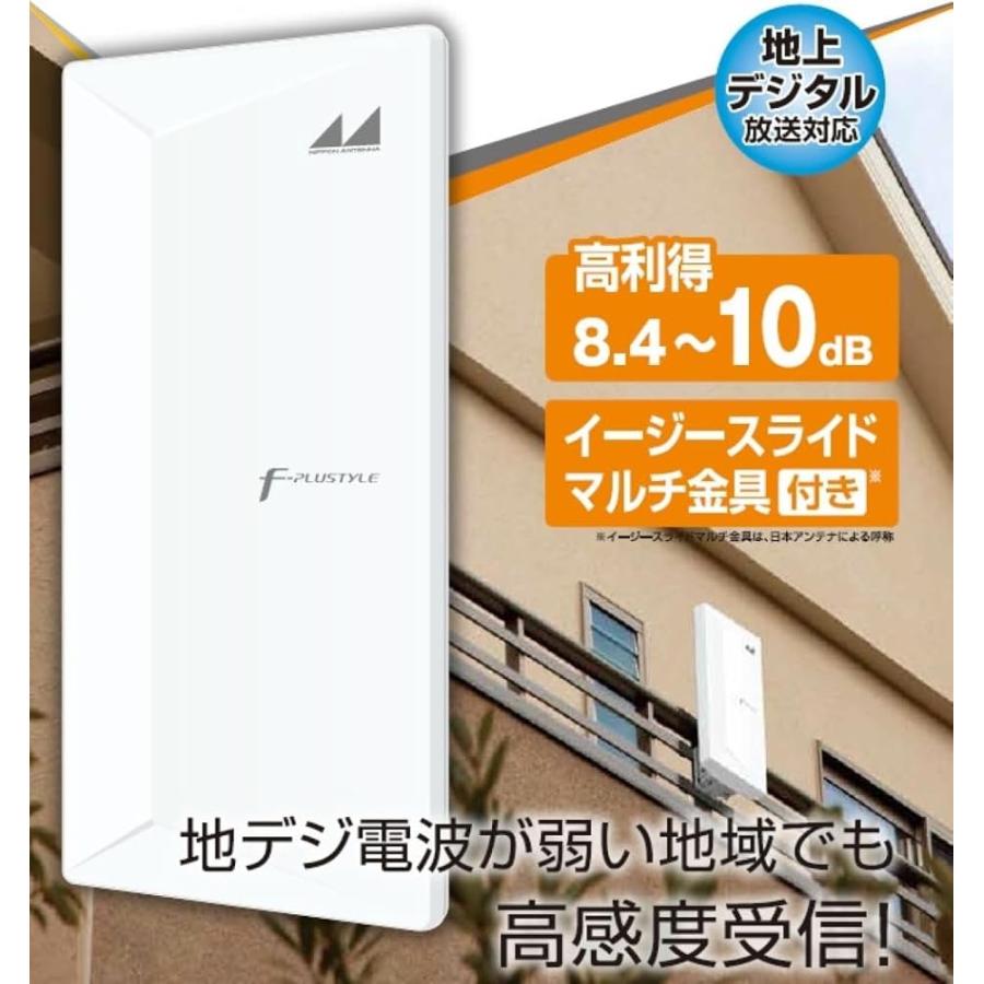 日本アンテナ 屋外用地上デジタルアンテナ 26素子相当 ホワイト