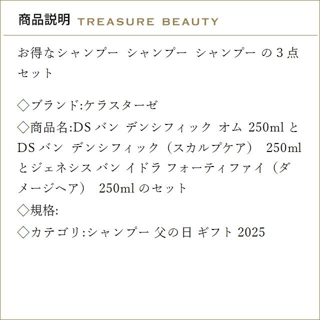 【並行輸入品】【送料無料】ケラスターゼ DS バン デンシフィック オム 250ml とDS バン デン..._2