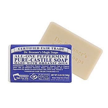 ドクターブロナー マジックソープ バー ペパーミント 140g 洗顔石鹸 トレジャービューティー 通販 Yahoo ショッピング