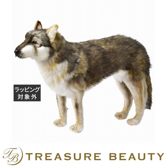 HANSA（ぬいぐるみ） 【送料無料】ハンサ オオカミ W19×H45×D64×T21cm