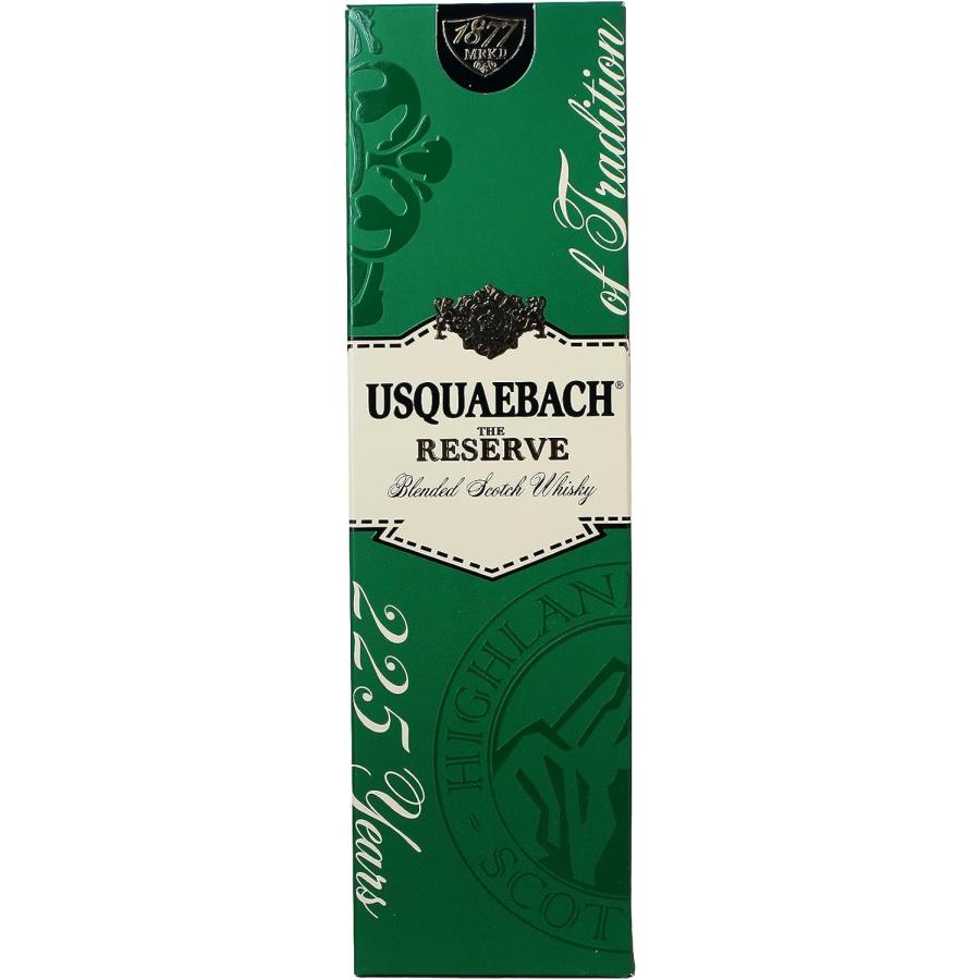 ウシュクベ リザーブ 43% 700ml 箱入り 在庫限り特価 : トレジャー