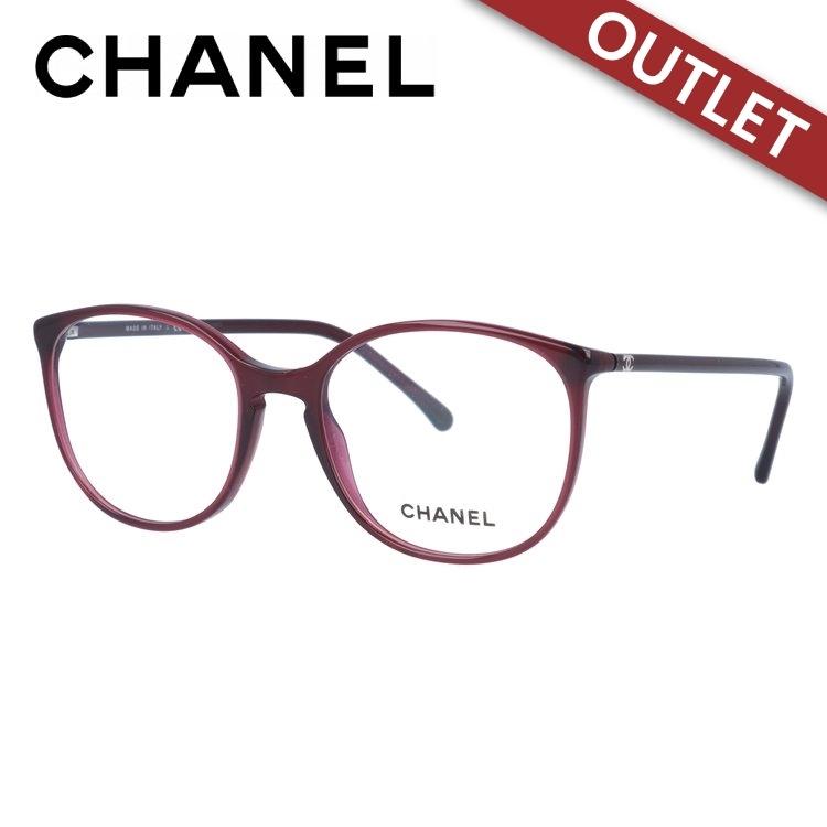 訳あり アウトレット メガネ フレーム シャネル CHANEL メガネ PC 老眼鏡 伊達 ブランド CH3282 C539 52 メガネ シャネル CHANEL ブランド CH3282 C539