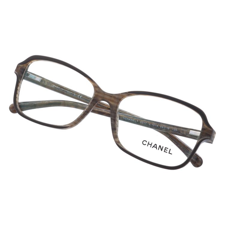訳あり アウトレット メガネ フレーム シャネル CHANEL メガネ PC 老眼鏡 伊達 ブランド CH3317 C1514 54 メガネ シャネル CHANEL ブランド CH3317 C1514