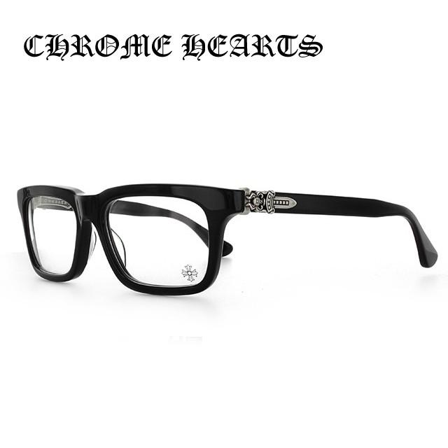 メガネ フレーム クロムハーツ CHROME HEARTS PCメガネ ブルーライトカット 老眼鏡 伊達 ブランド めがね KITSHICKER II BK 55 KITSHICKER II ダガー