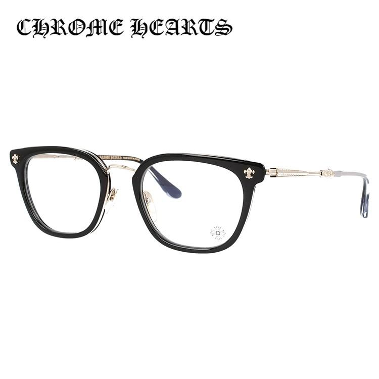 新春SALE！ メガネ フレーム クロムハーツ CHROME HEARTS PCメガネ ブルーライトカット 老眼鏡 伊達 ブランド めがね STRAPADICTOME BK GP 51 プレゼント ギフト 【TMF3019368449】(110400円)