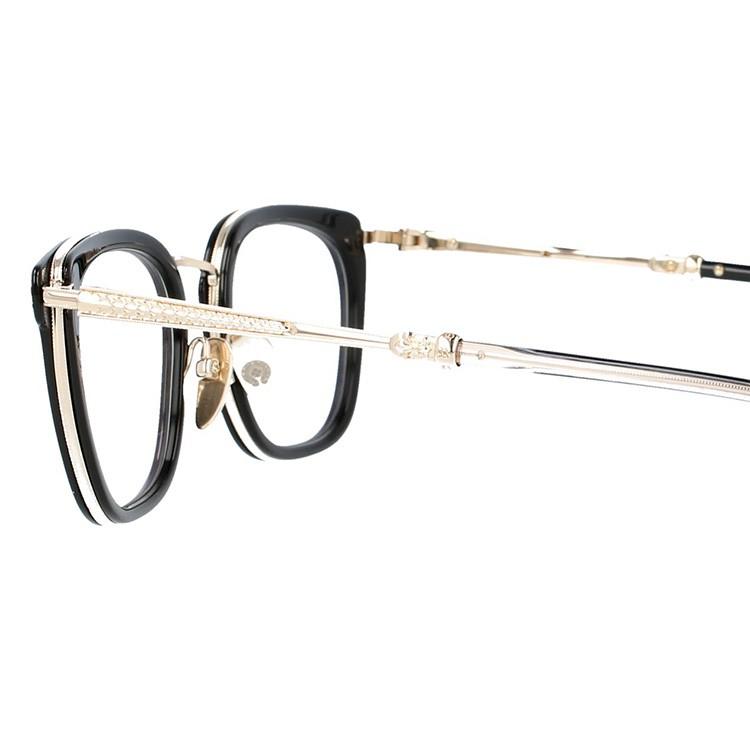 新春SALE！ メガネ フレーム クロムハーツ CHROME HEARTS PCメガネ ブルーライトカット 老眼鏡 伊達 ブランド めがね STRAPADICTOME BK GP 51 プレゼント ギフト 【TMF3019368449】(110400円)