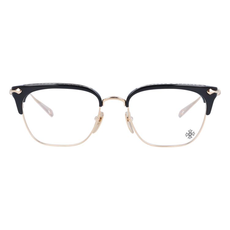 【アウトレット品】 メガネ フレーム クロムハーツ CHROME HEARTS PCメガネ ブルーライトカット 老眼鏡 伊達 ブランド めがね SLUNTRADICTION BK GP 54 海外正規品 プレゼント 【OCQ3130947719】(114480円)