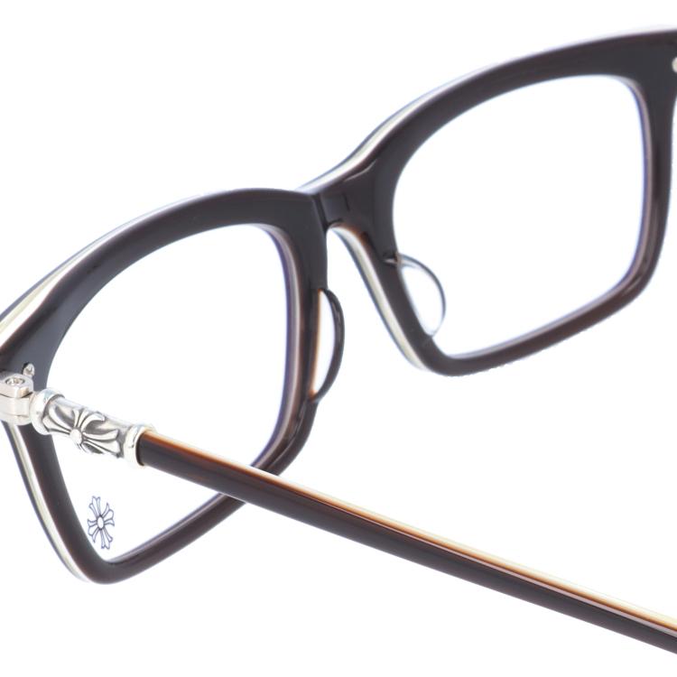 メガネ フレーム クロムハーツ CHROME HEARTS PCメガネ ブルーライトカット 老眼鏡 伊達 ブランド めがね FUN HATCH-A BRBBR Brown Bone Brown 54 プレゼント｜treasureland｜09