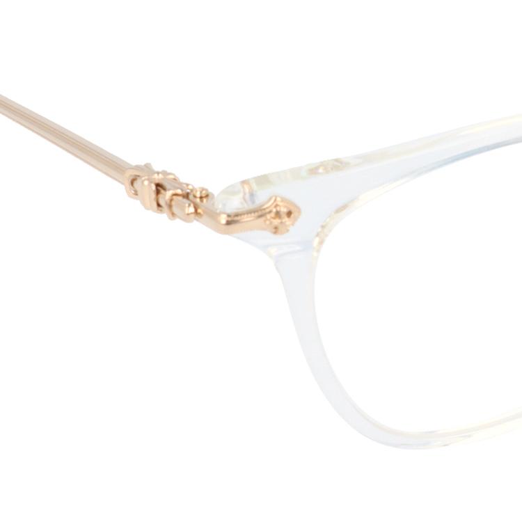 期間セール ！ メガネ フレーム クロムハーツ CHROME HEARTS PC 老眼鏡 伊達 ブランド めがね SHAGASS 51 CRYS/GP Crystal/Gold Plated 51 プレゼント ギフト ラッピング無料 【MYK2239906535】(81900円)