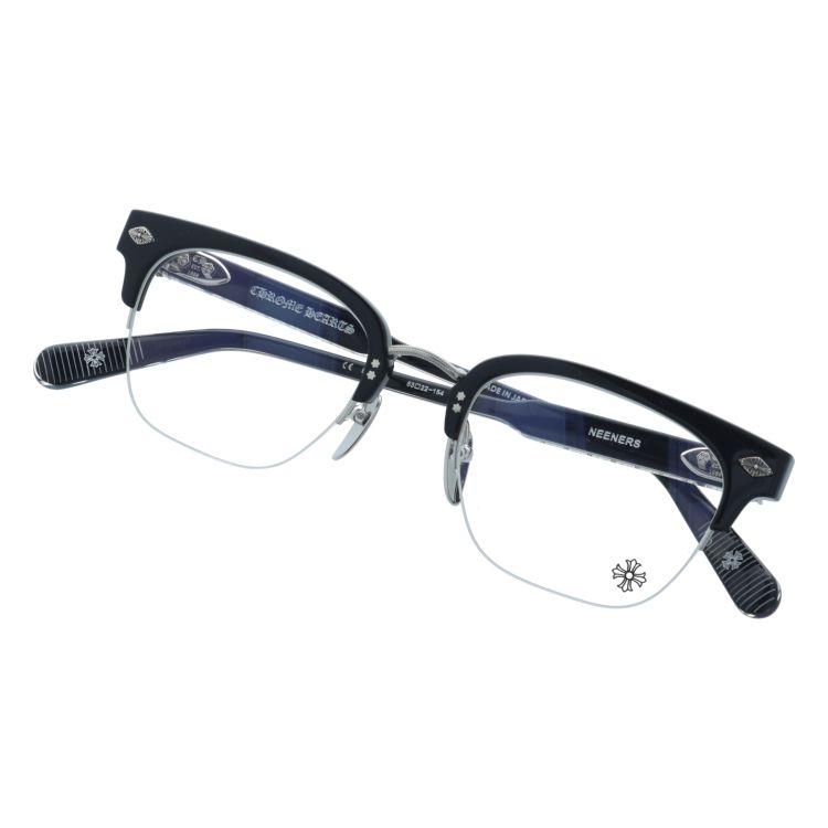CHROME HEARTS（クロムハーツ） メガネフレーム ハーフリム 伊達メガネ
