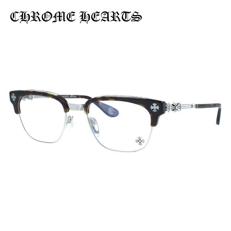 クロムハーツ メガネフレーム 伊達メガネ CHROME HEARTS BONENNOISSEUR II DT/SS 53 CHクロス ブロー ユニセックス メンズ レディース CHROME HEARTS（クロムハーツ） メガネフレーム 伊達メガネ CHROME