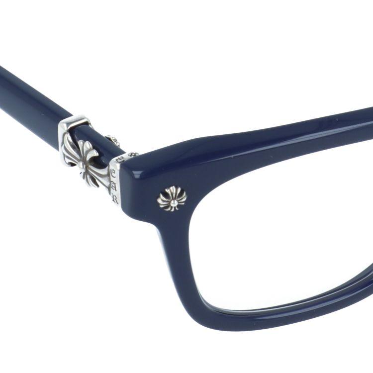 【最終値下げ】CHROME HEARTS メガネCOX UCKER CH CHROME HEARTS メガネ フレーム クロムハーツ PCメガネ ブルー