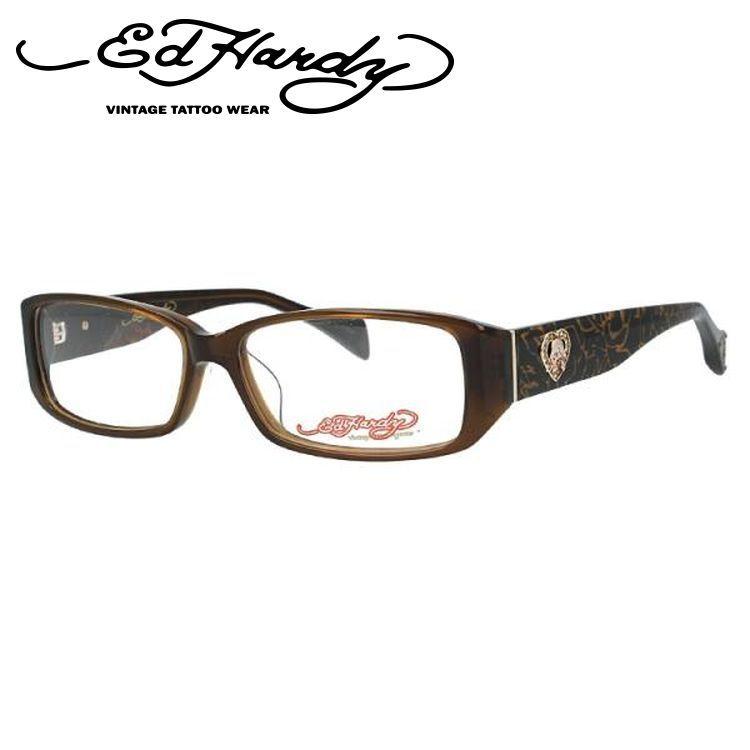 Ed Hardy（エド・ハーディー） メガネ フレーム フレーム PCメガネ