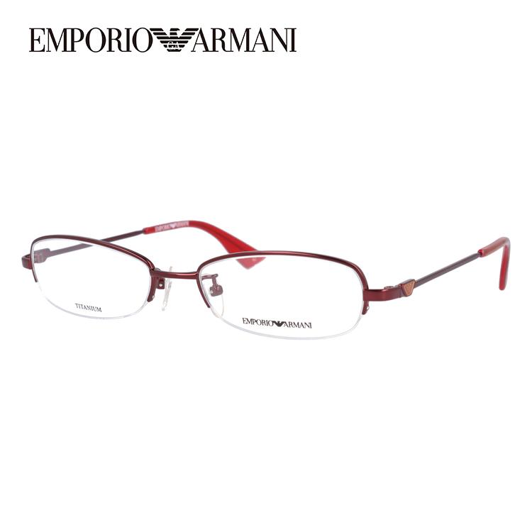 EMPORIO ARMANI メガネ フレーム ハーフリム エンポリオアルマーニ PC