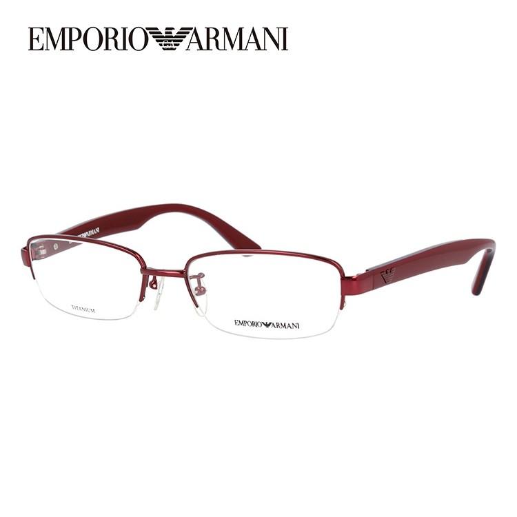 メガネ フレーム エンポリオアルマーニ EMPORIO ARMANI PCメガネ ブルーライトカット 老眼鏡 伊達 ブランド おしゃれ めがね EA1141J P29 53 ハーフリム