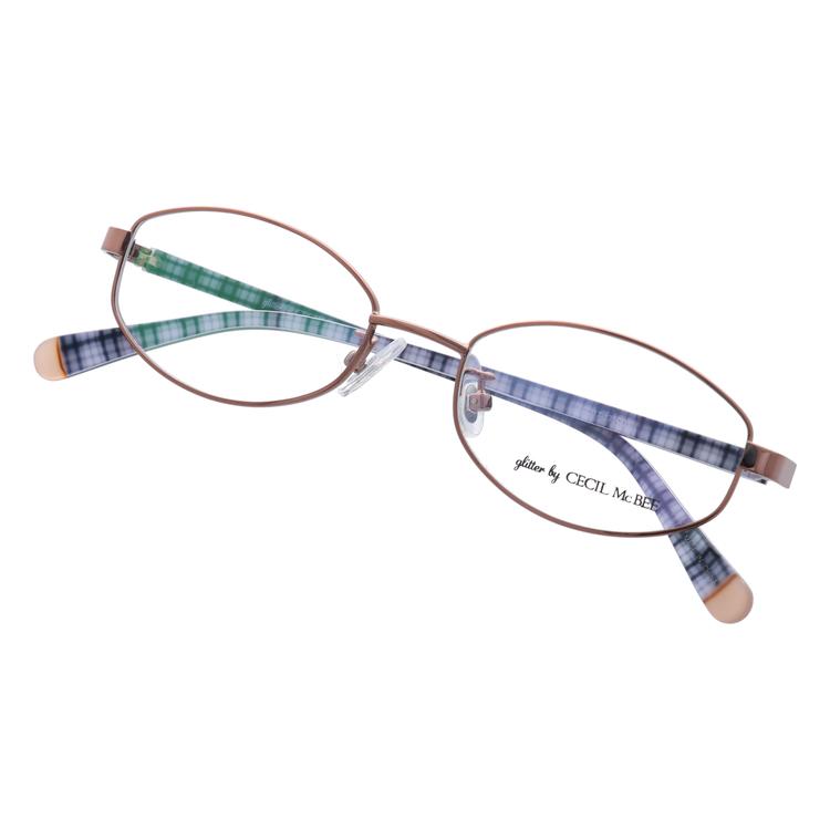CECIL McBEE（セシルマクビー） メガネ フレーム グリッターバイセシル