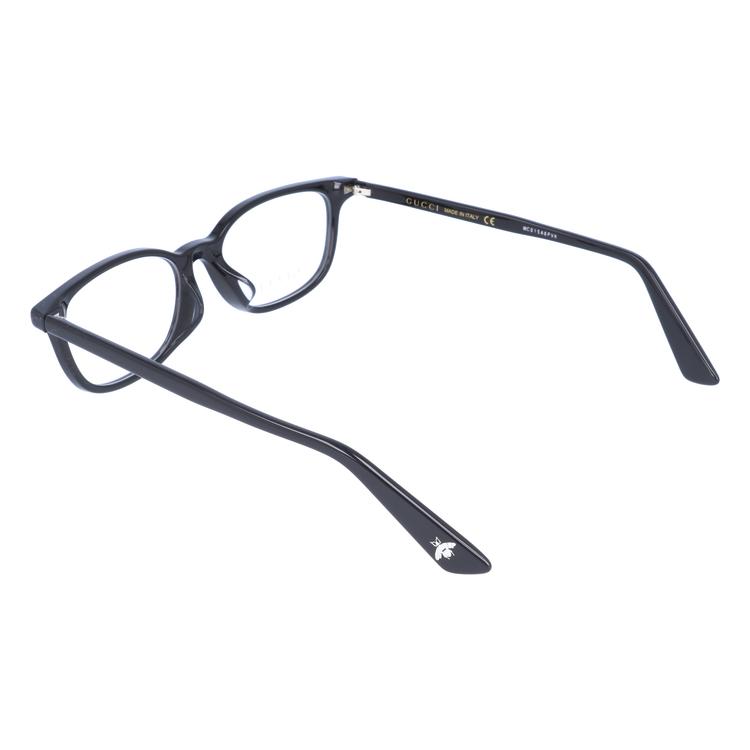 メガネ フレーム グッチ gucci PCメガネ ブルーライトカット 老眼鏡 伊達 ブランド おしゃれ めがね GG0123OJ 001 52 ビー 蜂 インターロッキング GG プレゼントの画像