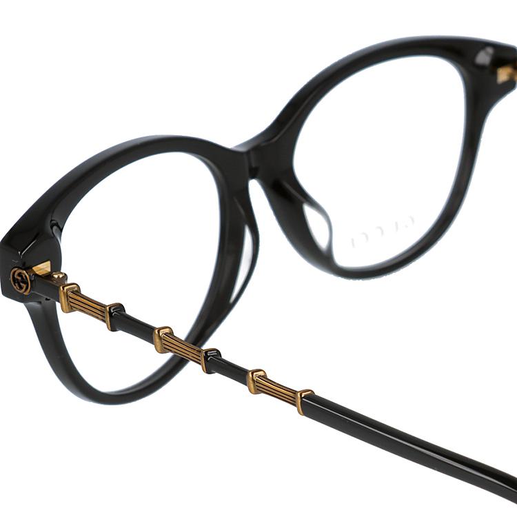 メガネ フレーム グッチ gucci PCメガネ ブルーライトカット 老眼鏡 伊達 ブランド おしゃれ めがね GG0658OA 001 53 メタル バンブー プレゼント ギフト_8