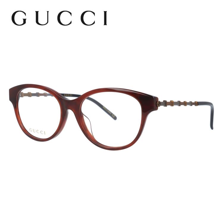 メガネ フレーム グッチ gucci PCメガネ ブルーライトカット 老眼鏡 伊達 ブランド おしゃれ めがね GG0658OA 002 53 メタル バンブー プレゼント ギフト