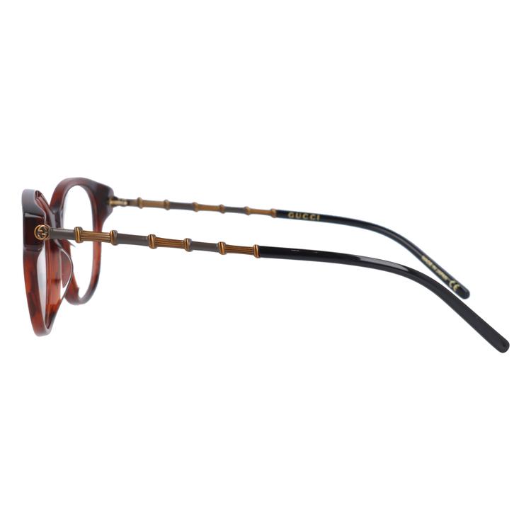 メガネ フレーム グッチ gucci PCメガネ ブルーライトカット 老眼鏡 伊達 ブランド おしゃれ めがね GG0658OA 002 53 メタル バンブー プレゼント ギフト_5