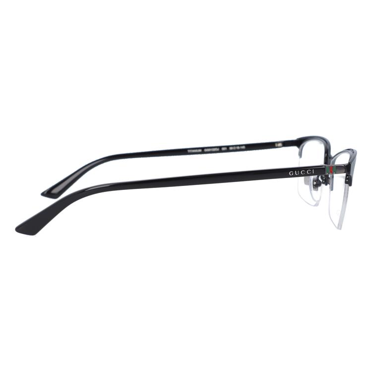 メガネ フレーム グッチ gucci PCメガネ ブルーライトカット 老眼鏡 伊達 ブランド おしゃれ めがね GG0132OJ 001 56 ウェブストライプ プレゼント ギフト_6